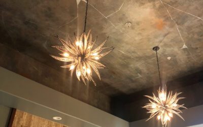 Project Feature: Kintsugi Inspired Ceiling with Surface Refinements